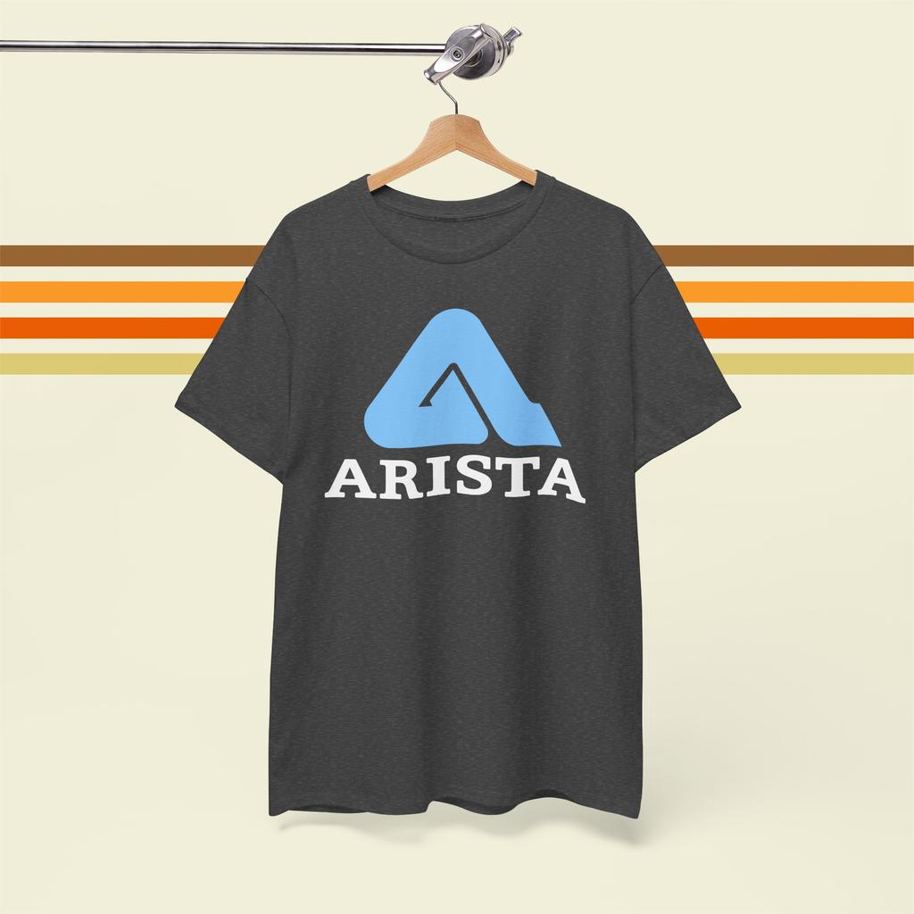 T-shirt Unisexe Premium Disque Vinyle Arista Records Années 70 Vintage