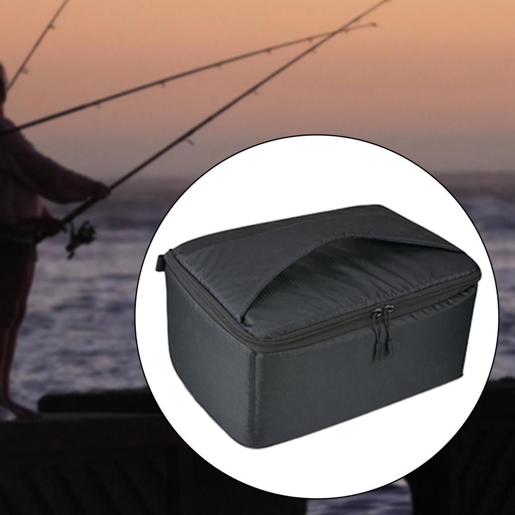 Fishing Bag, Protective Case, Tackle Tool proof Pouch Shockproof Holder Organizer for Raft s