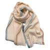 100 wool winter warm scarf women's shawl dual-purpose soft thickened fashion versatile scarf women