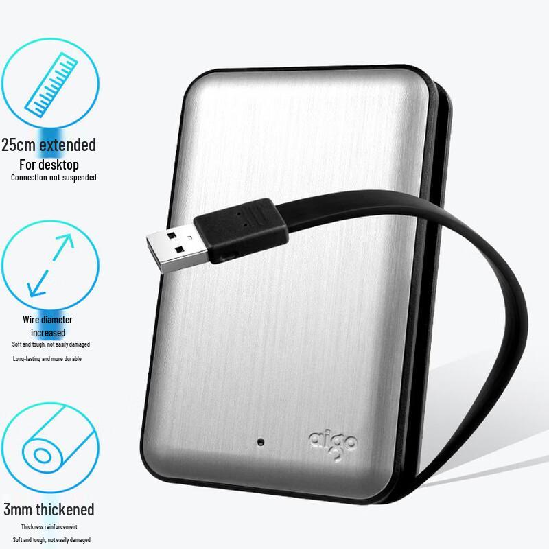 

aigo HD808 Portable External Hard Drive