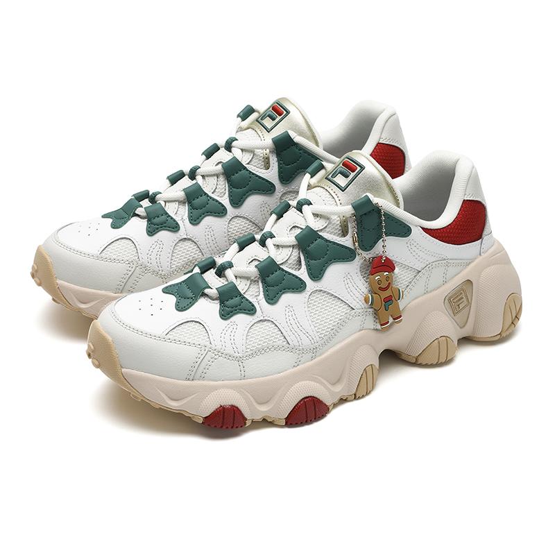 New FILA Jagger Low Top Casual Shoes Women's White F12W442135FWL