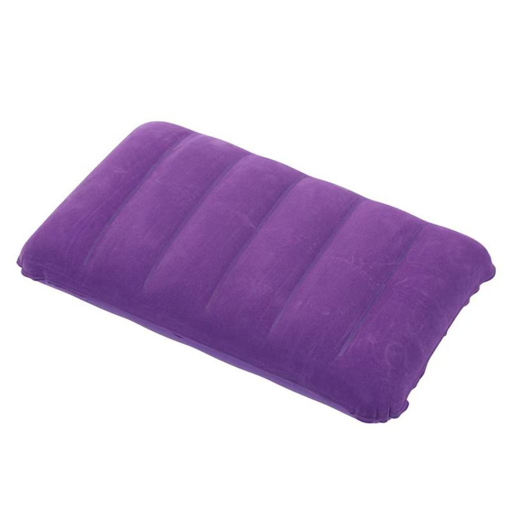 Inflatable Travel Pillow 65x45cm Portable Lightweight Air Cushion for Camping Hiking Outdoor Use Durable and Comfortable Design