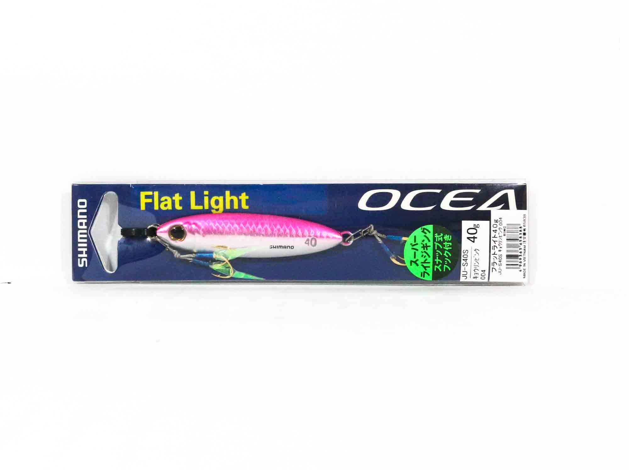 

Shimano JU-S40S Ocea Flat Light Jig 40 grams Sinking Lure 004 658388