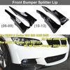 Front Bumper Lip Body Kit For BMW 3 Series E92 E93 M3 M-Tech 2006-2009 2010-2013 Fog Lamp Cover Trim Front Canards Splitter
