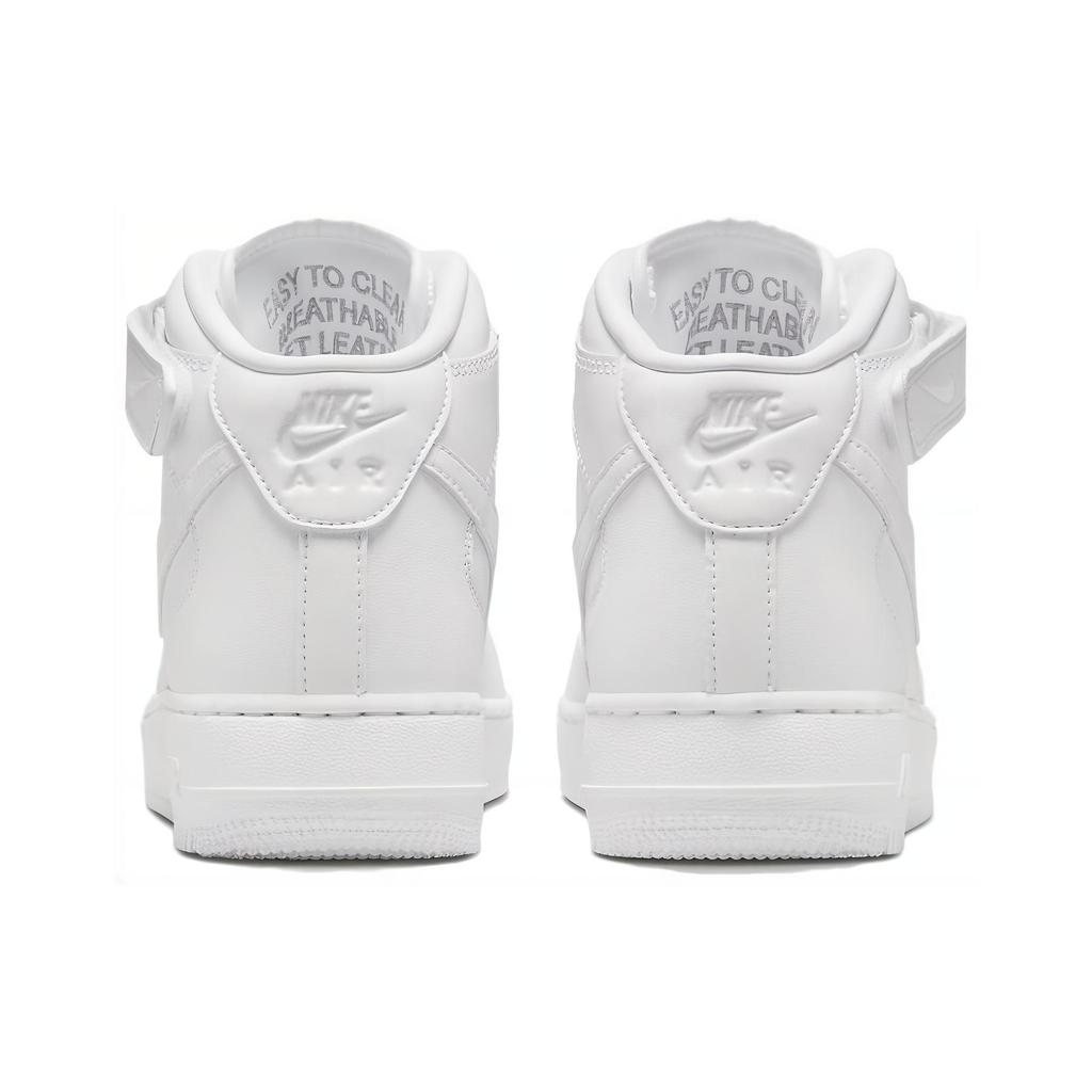 New Nike Air Force 1 Mid Fresh Triple White DZ2525-100