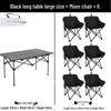 Portable Folding Camping Table and Chair Set