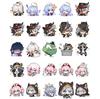 50Pcs Honkai Impact 3rd Game Star Trail Waterproof Stickers, Honkai Impact Starry Sky Cute Decals, Phone Cases, Laptop Cases, DIY Laptop Collectibles