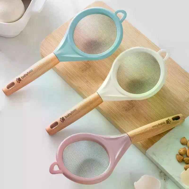 Filter Net Sieve For Baby Food, Baby Strainer, Household Kitchen Egg Tart Liquid Baking Tool, Flour Sifter