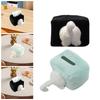 Cute Tissue Box Cover Paper Storage Creative Home Decor Napkin Box Tissue Case for Bathroom Desk Kitchen Countertop Vanity