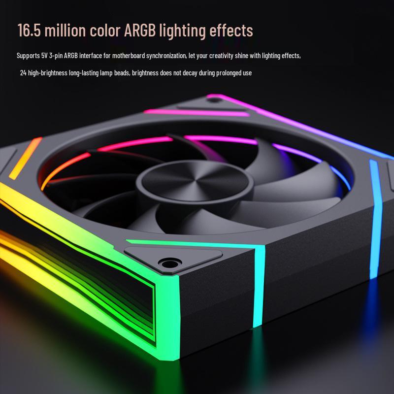 SNOWMAN EK120 ARGB 120mm Prism CPU Cooling Fan
