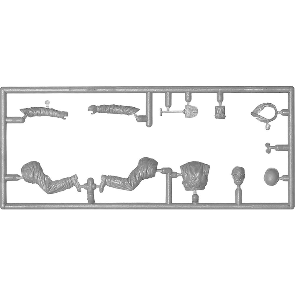 MiniArt Scale WWII US Military Motorcycles Figure Set Plastic Model Kit MA35422 1/35 (2 Motorcycles) & (2 Figures)