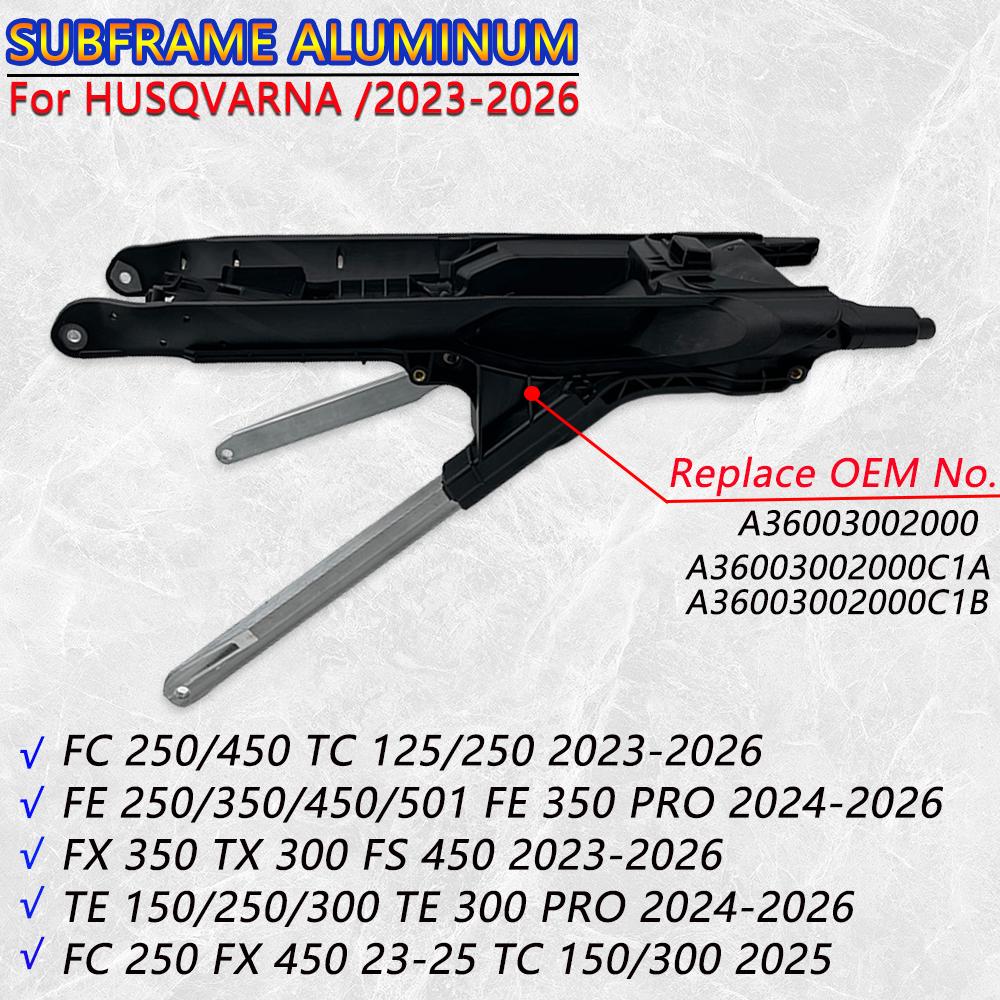 OTOM Motorcycle Subframe For HUSQVARNA FC FE FS TC TE TX 125 250 300 350 450 501 2023-2026 Aluminum Alloy Rear Seat Stay
