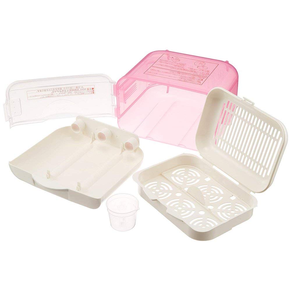 Pigeon Microwave Steam Chemical Sterilizer Case 04023 Baby Bottle Sterilizer Case &