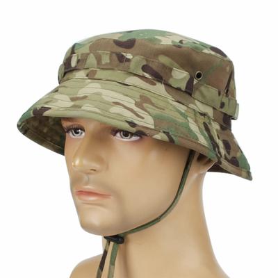 Outdoor Camouflage Short-brimmed Penney Hat, Summer Sunshade Fisherman Hat, Mountain Climbing, Fishing, Hiking And Hunting Round-brimmed Hat.