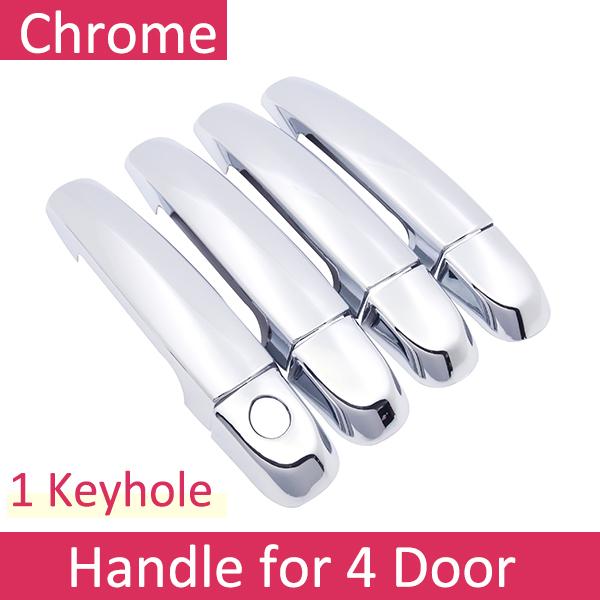 for Suzuki Ertiga 2012 2013 2014 2015 2016 2017 2018 Chrome Door Handle Cover Exterior Trim Catch Car Cap Stickers Accessories