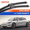 Für Tesla Model S 2012- 2017 2018 Scheibenwischer Frontscheibenwischerblätter Windschutzscheibe Fensterwischer 28"+17"