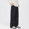 Twill cotton American straight casual pants design sense splicing trendy brand boys nostalgic loose breathable casual trousers