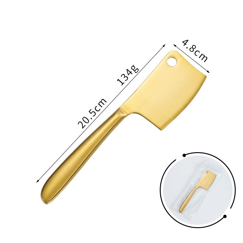 Western Bakery Bread and Butter Knife Stainless Steel Cheese Scraper Cheese Grater Knife Multifunctional Sharp Knife Butter Square Knife