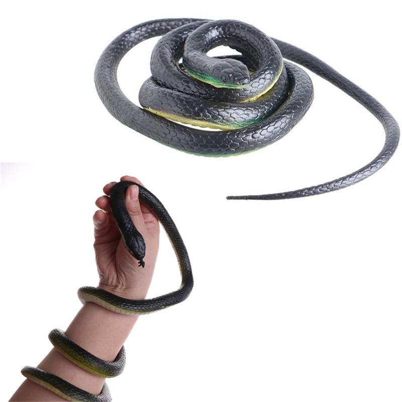 1 X Simulation Rubber Fake Snake Party Halloween Joke Prank Prop Funny Toys