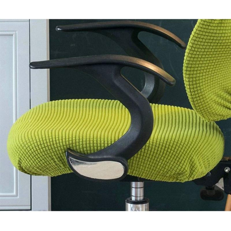 Corn Velvets Office Gamings Chair Cover Home Stretch Spandex Computer Rotating Lift Armchair Seats Cover Dust-proof