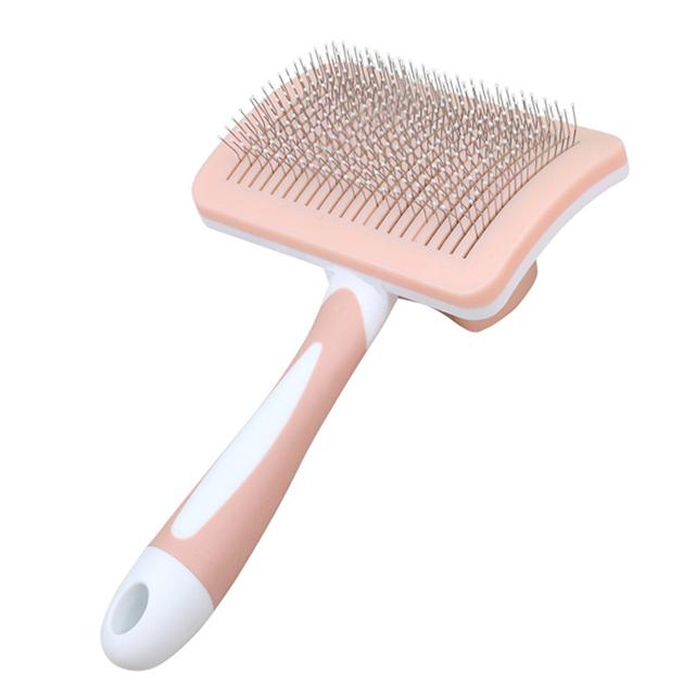 Pet Hair Shedding Comb Dog Cat Brush Grooming Long Hair Indoor Cats Brush Hair Remover Cleaning Beauty Slicker Pet Supplies