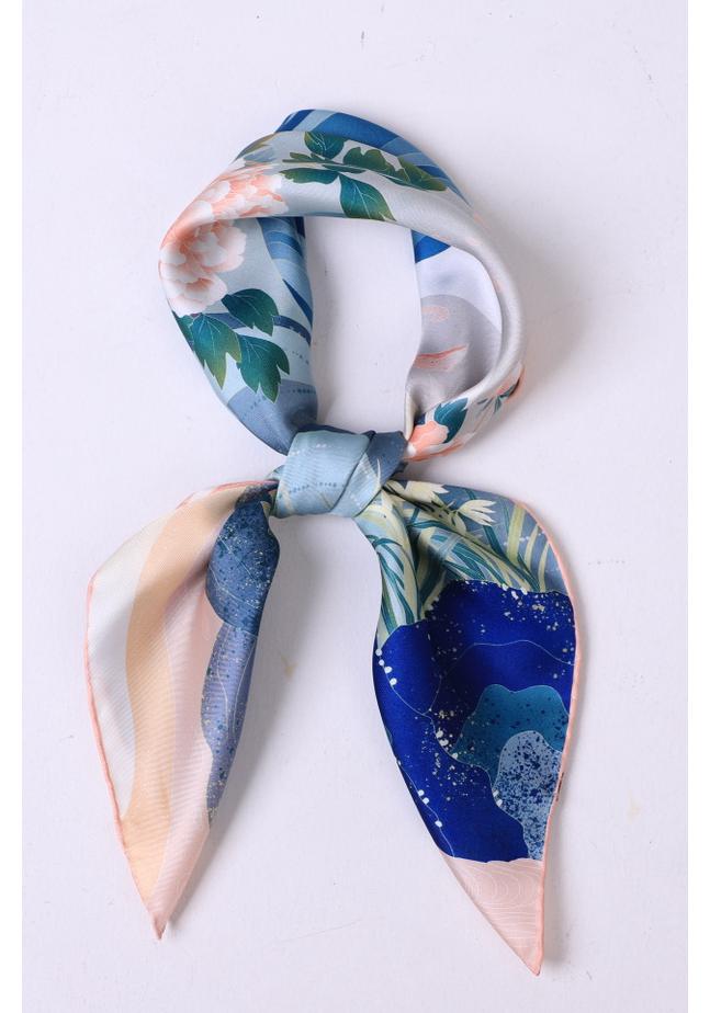 Luxury Mulberry Silk 70cm Square Scarf - Perfect Custom Gift for Mother's Day or Teacher's Day