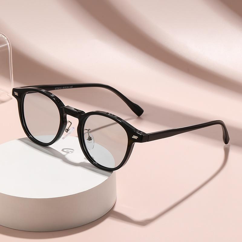 Fashionable And Trendy Small Round-Frame Glasses Versatile Uv Protection Outdoor Sunglasses Shading Sun Fishing Sun 6012-1