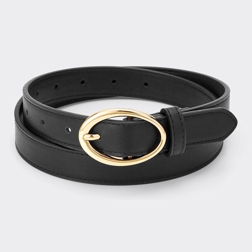 

Ремень GU by Uniqlo с овальной пряжкой