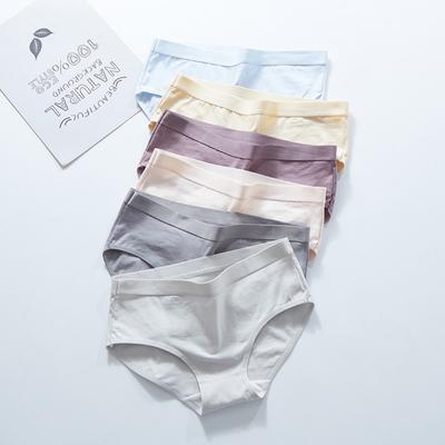 Slip a Triangolo Donna Taglie Forti Primavera e Autunno Cotone Senza Cuciture Traspiranti Comodi Alta Elasticità Vita Media
