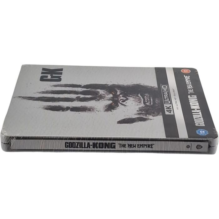 Godzilla x kong : the new empire stelbook blu-ray 4k ultra hd