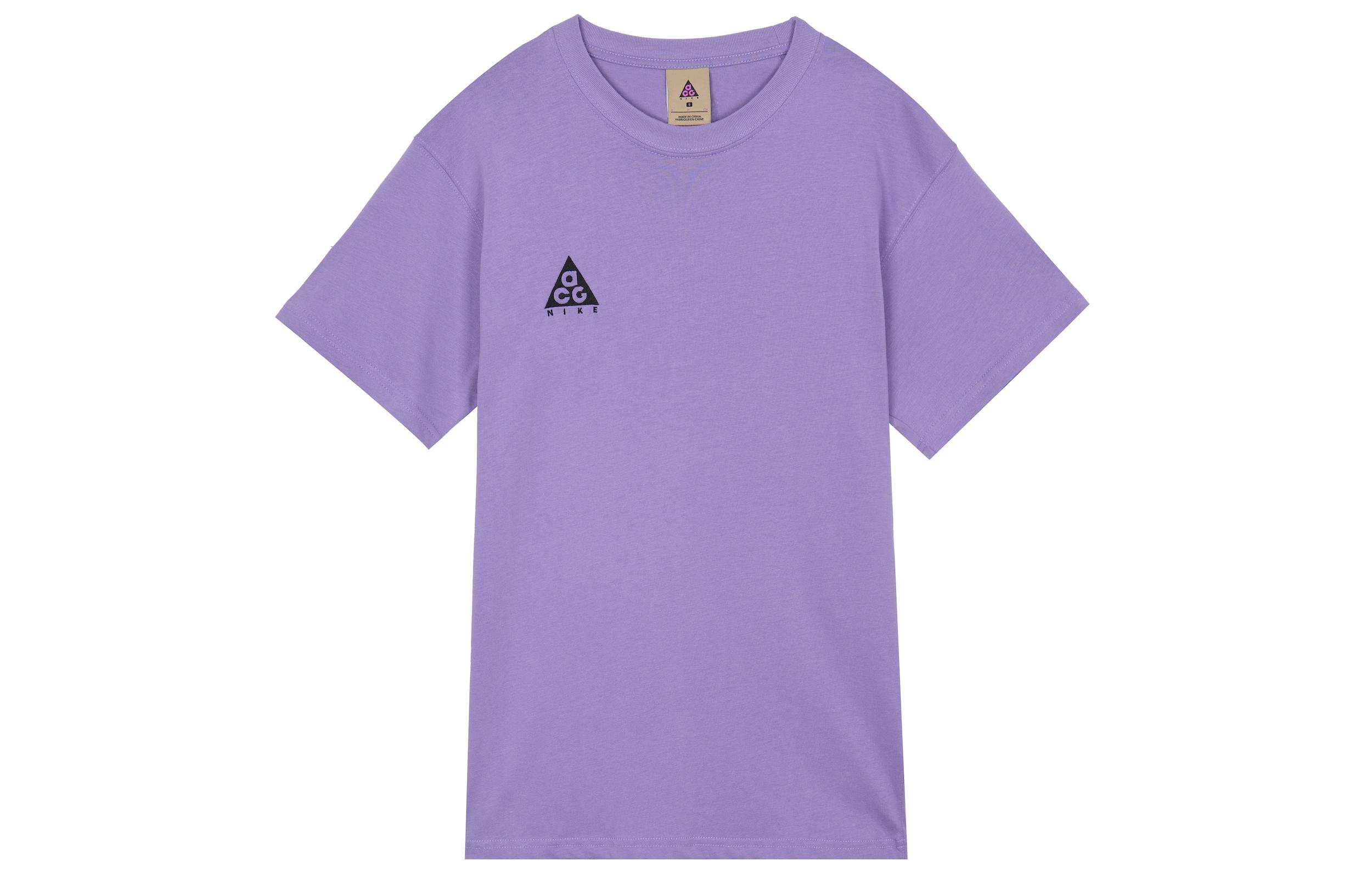 Nike ACG T Shirt Men s Atomic Blue Purple/Black BQ7343-583 S