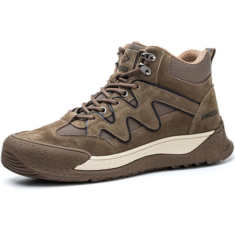 Pracovní obuv s ocelovou špičkou Pánská nezničitelná bezpečnostní obuv Protiskluzová pracovní obuv Aniti-Slip Pánská bezpečnostní obuv Ochranná obuv Pánské