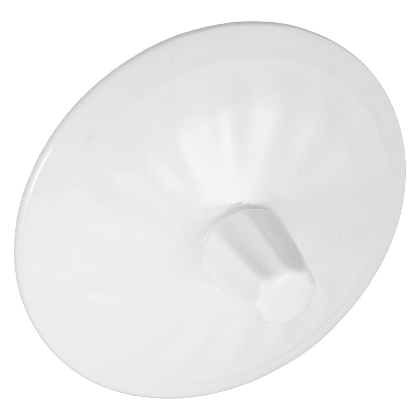 

Mug Ceramic Tea Cover Porcelain Kettle Lid Drink Replacement Round Coffee White