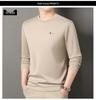 Men's Autumn/Winter Crew Neck Silk Fleece Sweatshirt