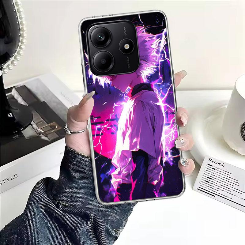 Huner X-Hunters Killua Soft Phone Case For Xiaomi Redmi Note 15 14 14S 13 12 Pro Plus 12S 11 11S 11E 10 10S 11T 5G Fundas Coque