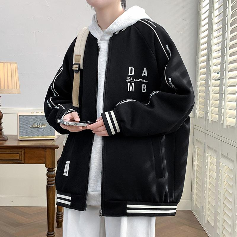 Spring and Autumn Teen Jacket Boys High Junior High School Students 2025 New Handsome Older Boys Baseball Jacket