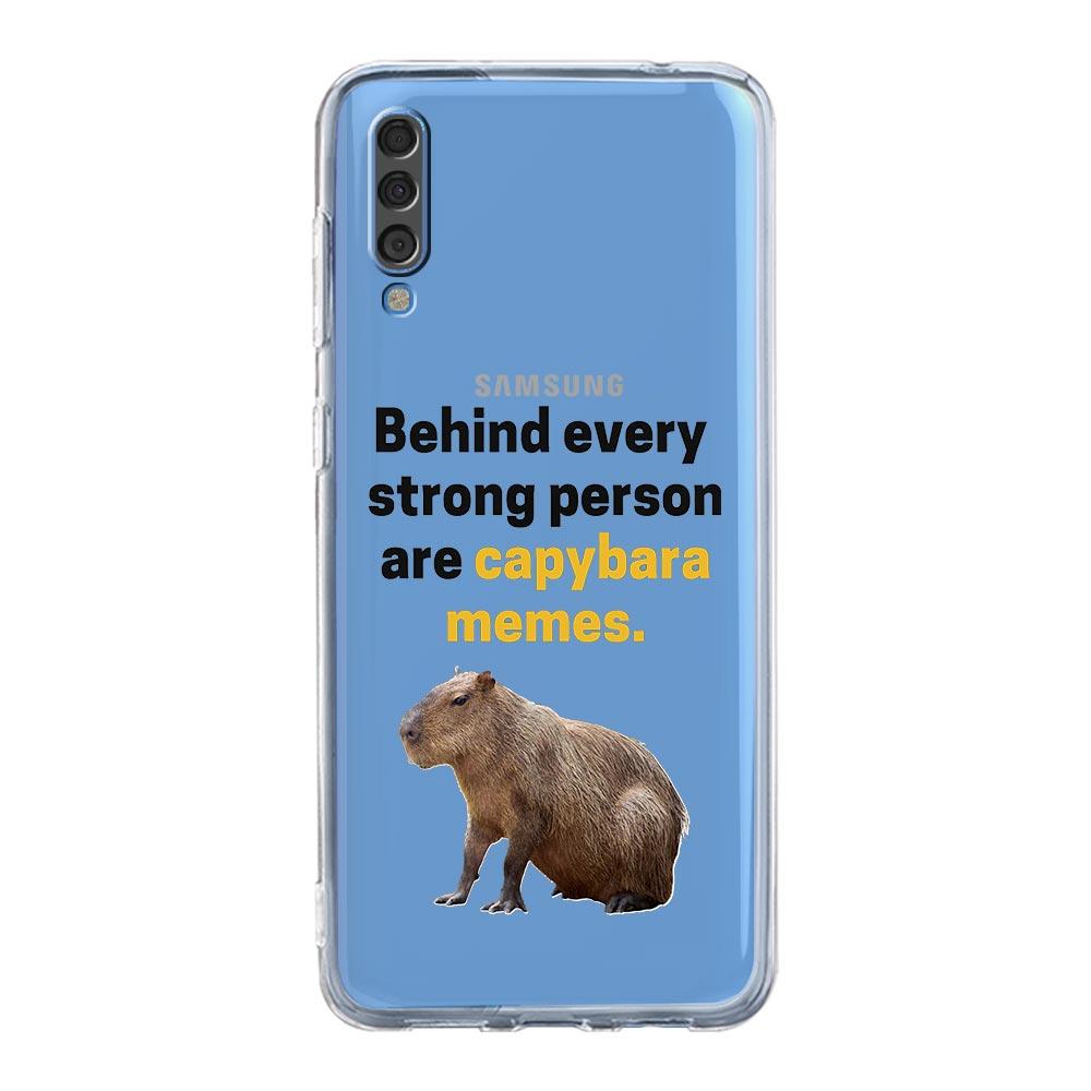 Cute Cartoon Capybara For Samsung A14 5G Phone Case A12 A22 A32 A34 A42 A52 A54 A50 A70 A30 A40 A20E A10S A20S A02S A04S Cover