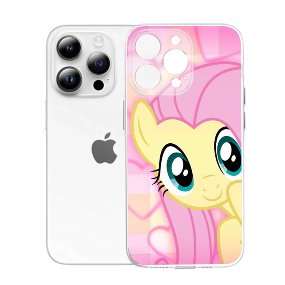 

M-My L-Little P-Ponies Phone Case For iPhone 16,15,14,13,12,11 Pro,Max,Plus,X,XS,XR,SE,Mini Transparent Silicone Soft iPhone11