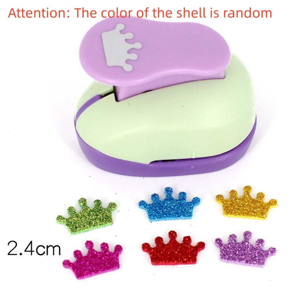 7*6*4cm Flower Furador Random Color DIY Embossing Punches DIY Paper Cut Puncher  for Card