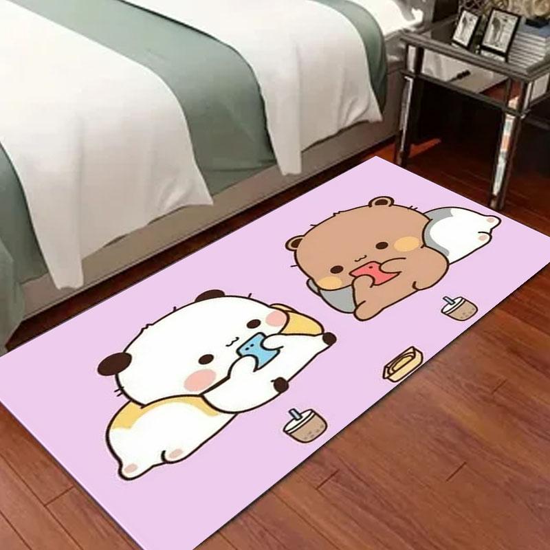 Cartoon Print B-Bubus D-Dudu Carpet for Bedroom Decor Non-slip Home Living Room Sofa Area Rug Hallway Bathroom Kitchen Floor Mat