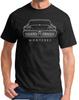 1958 Mercury Monterey Front End Profile Design Tshirt