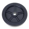 Pack of 2 Heavy Duty Quiet Air Compressor Wheels Durable Plastic Casters Wheel 20/25mm Mounting Hole for Easy Mobility