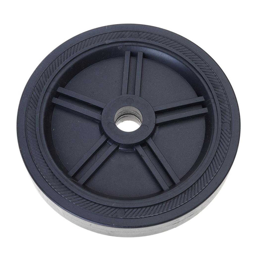 Pack of 2 Heavy Duty Quiet Air Compressor Wheels Durable Plastic Casters Wheel 20/25mm Mounting Hole for Easy Mobility
