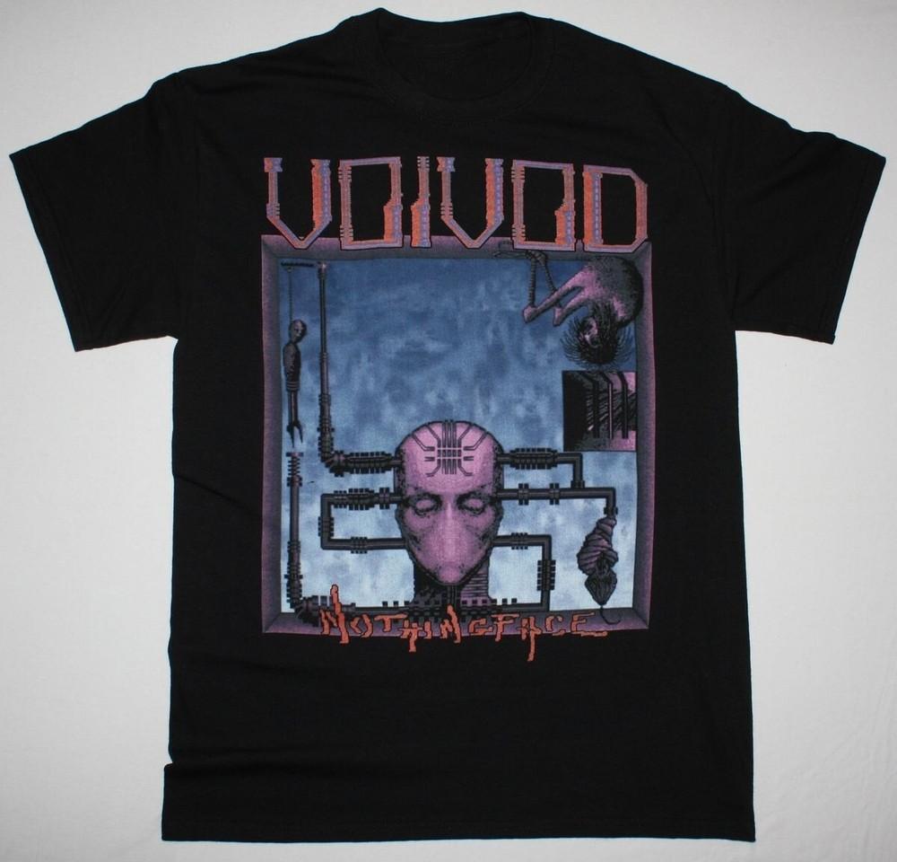 VOIVOD NOTHINGFACE 89 PROGGRESIVE   T shirt black Men S-234XL TT104 Unisex T-Shirt XXXL