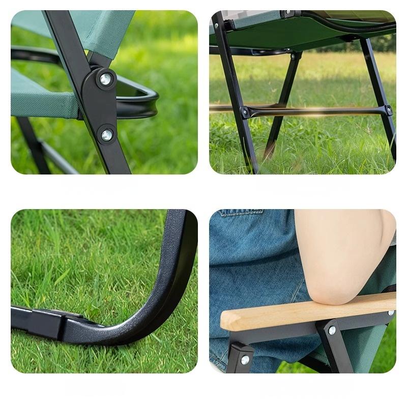 GIANXI Green Summer Tourism Camping Chair Outdoor Fishing Foldable Chair Leisure Picnic Beach Chair And Table Outdoor Products