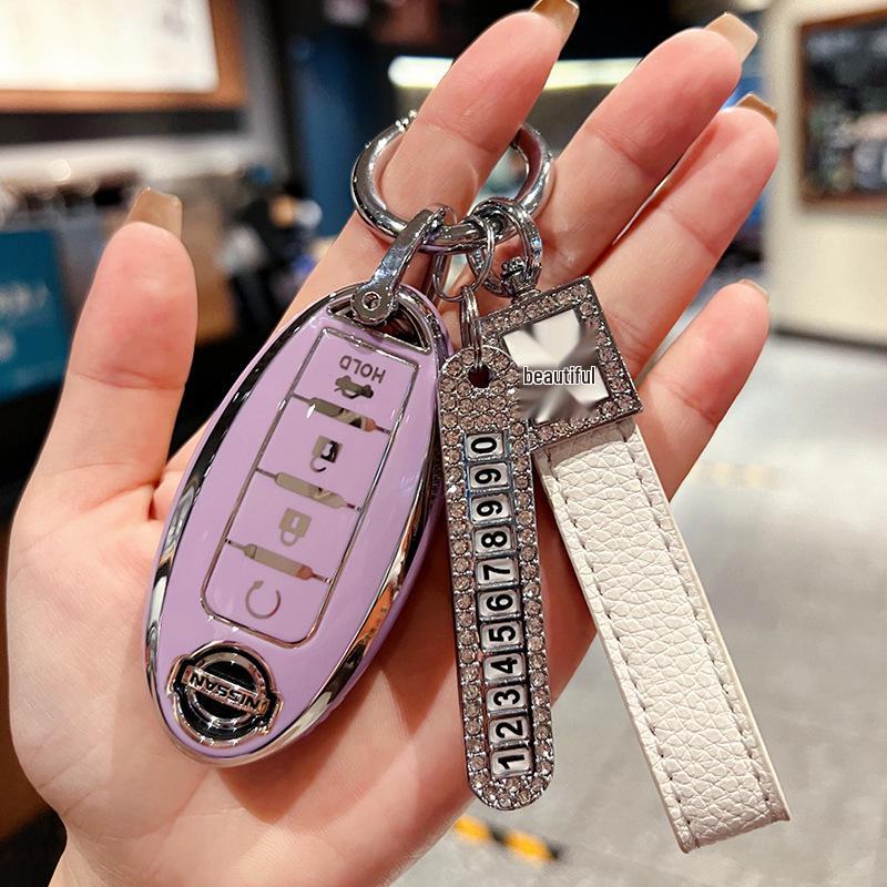 TPU Key Cover for Nissan: Qashqai, Teana, Sylphy, Murano, Dongfeng, Tiida, Sunny.