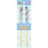 Tees Factory Crayon Shin-chan Pair of Bamboo Chopsticks (18cm) Featuring Shinnosuke, Shiro, Nene, Kazama, Masao, and Bo-chan, KS-5535705RG