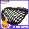 Mesh Badgeless Sport Racing Grill Black Mesh Debadged Grill Grille for Seat Leon MK2 1P 2006 2007 2008 2009