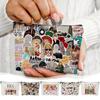 Printed Cosmetic Bag Clutch Bag Multifunctional Travel Storage Bag