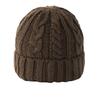 [X-girl] KNIT CASQUETTE Cap for Women, BROWN